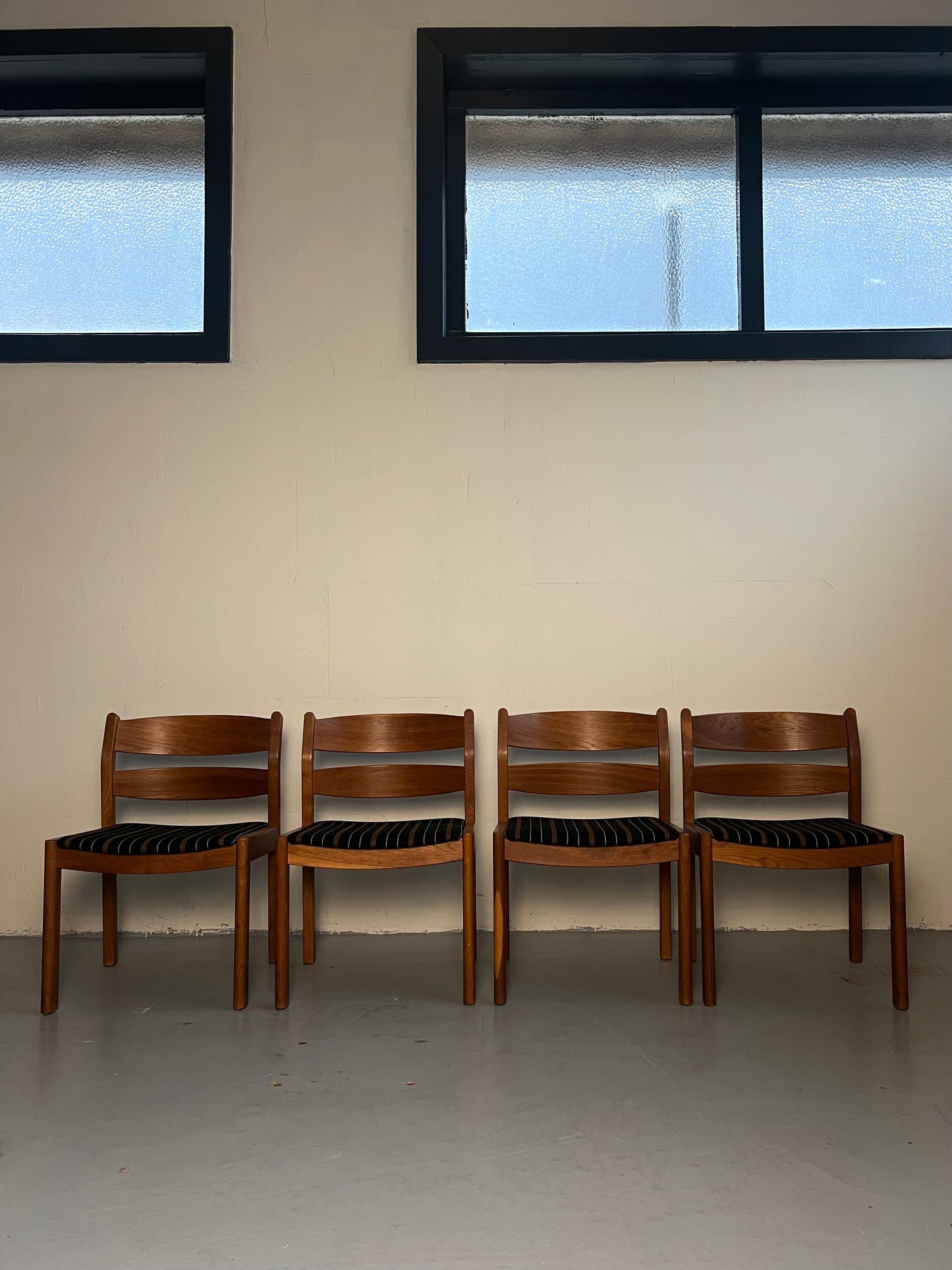 Set of 4 teak mid-century chairs by Kurt Ostervig FDB Mobler ‘77