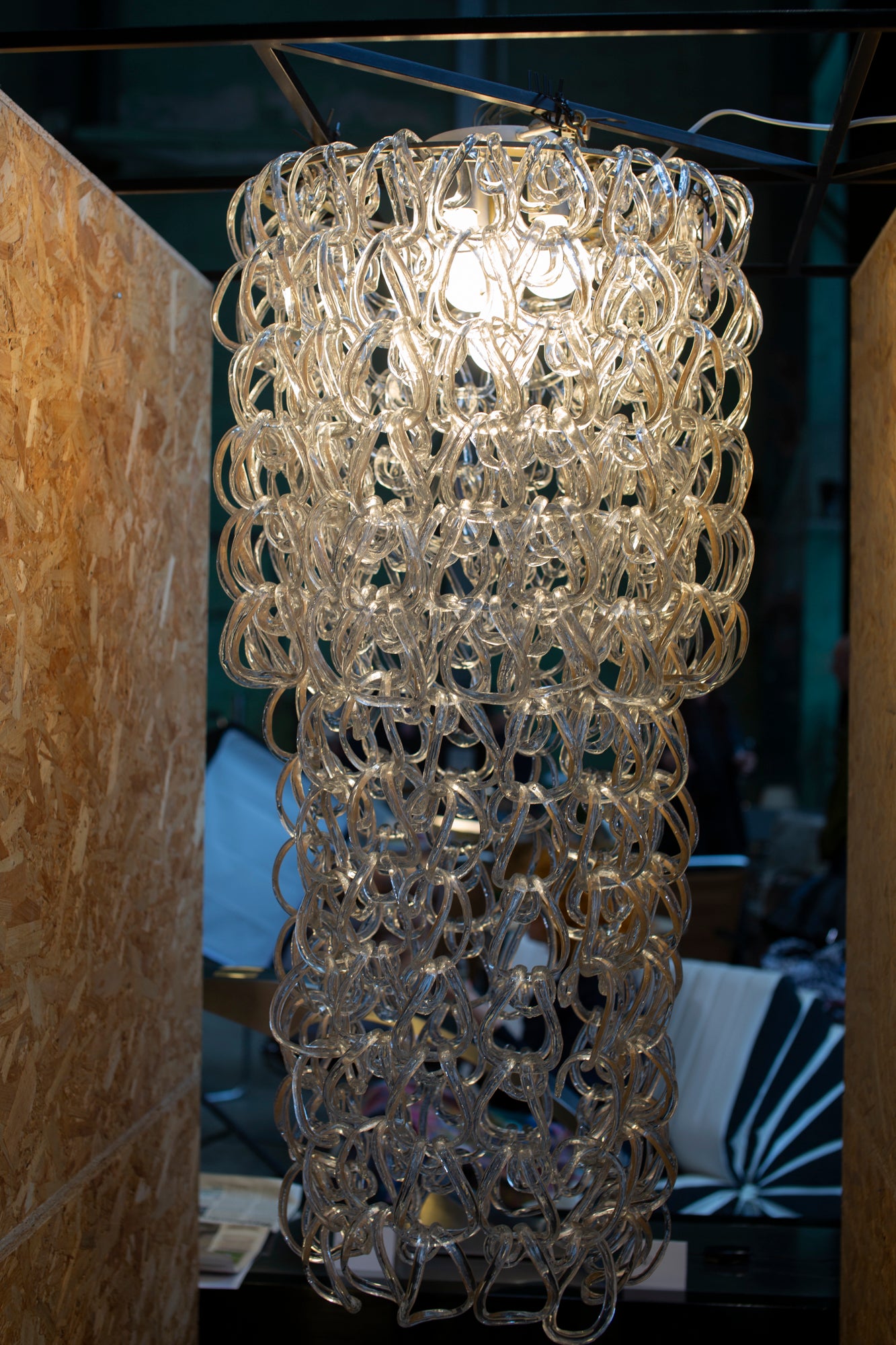 Giogali chandelier Angelo Mangiarotti