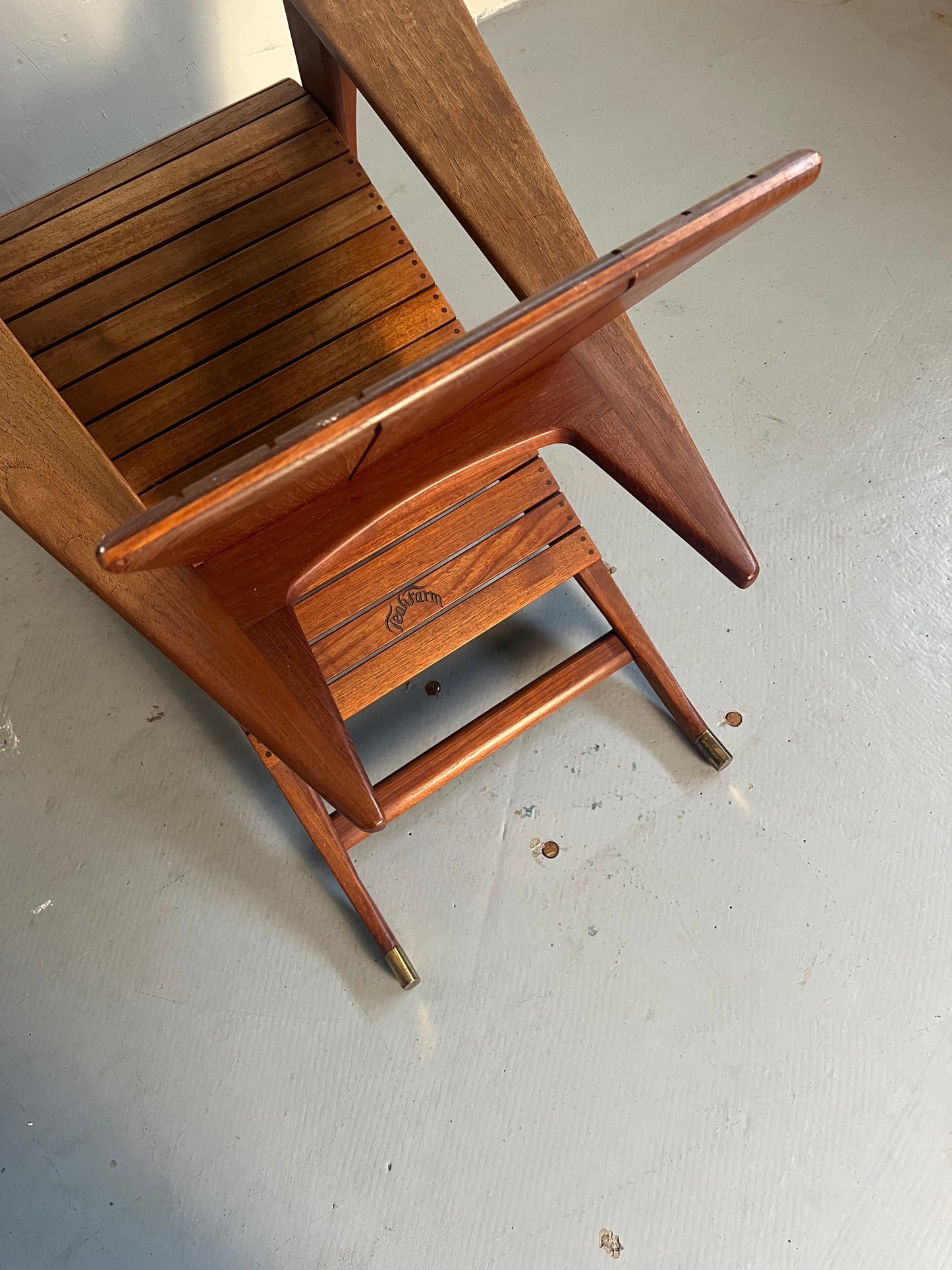 Deck chair ‘meditation’ Klaus Wettergren for Teak Farm