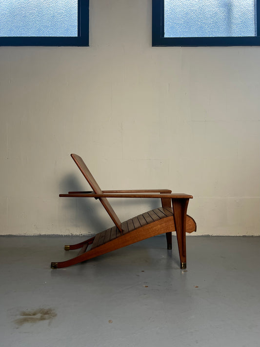Deck chair ‘meditation’ Klaus Wettergren for Teak Farm