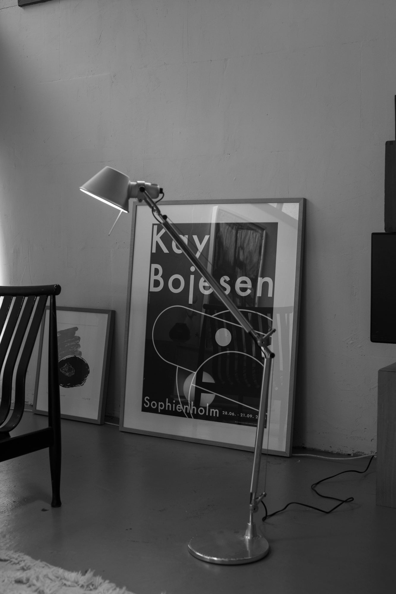 Framed exhibition poster Kay Bojesen