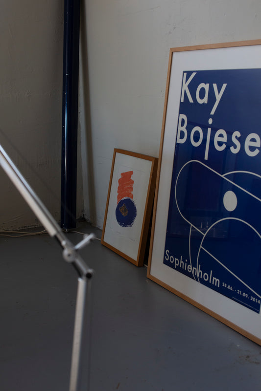 Framed exhibition poster Kay Bojesen
