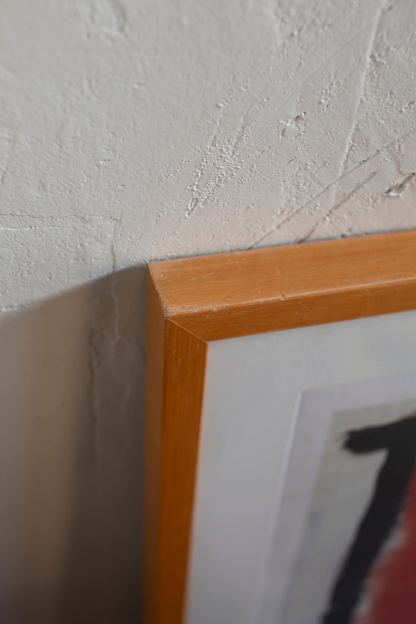 Framed Paul Klee exhibition poster