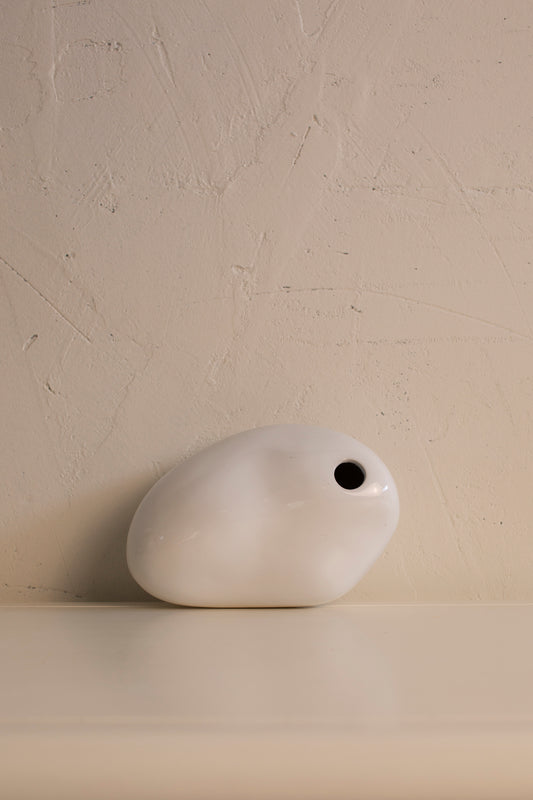 Ceramic organic shaped vase