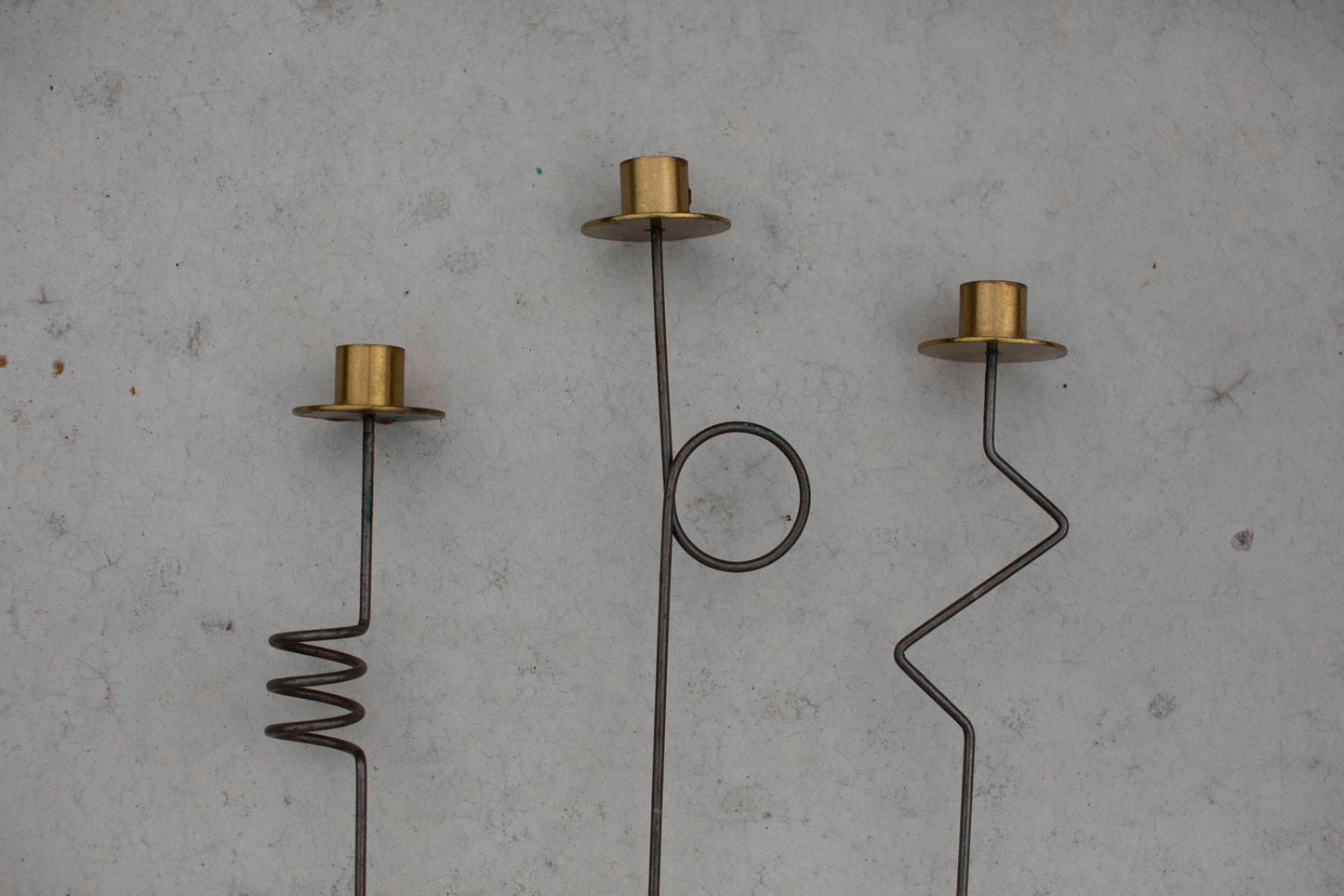 KRÄSEN candlesticks by Ehlén Johansson 1987 (set of 3)