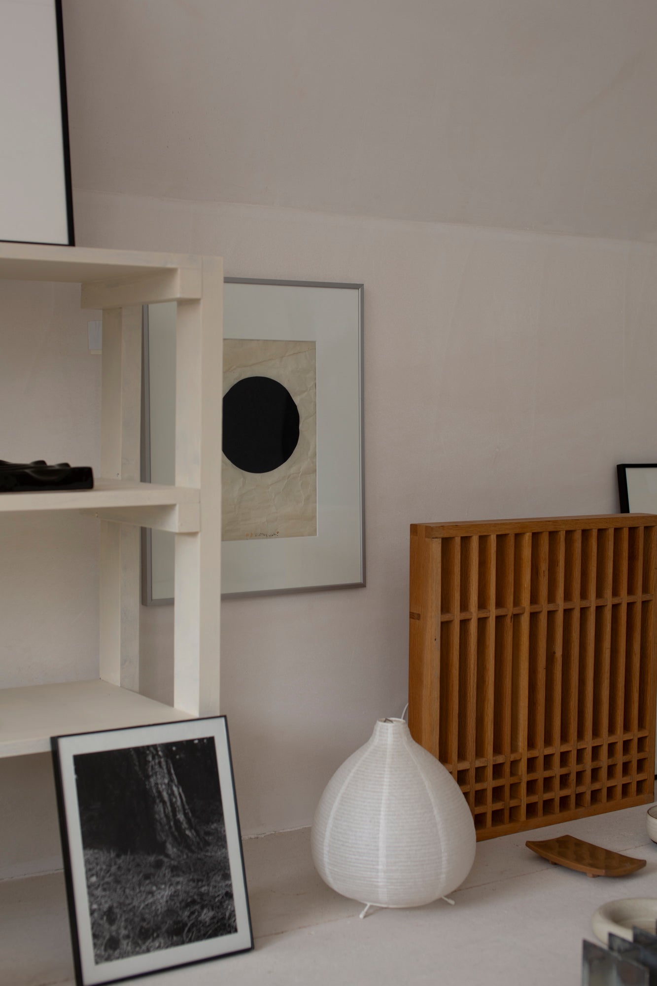 Signed black-and-white diptych