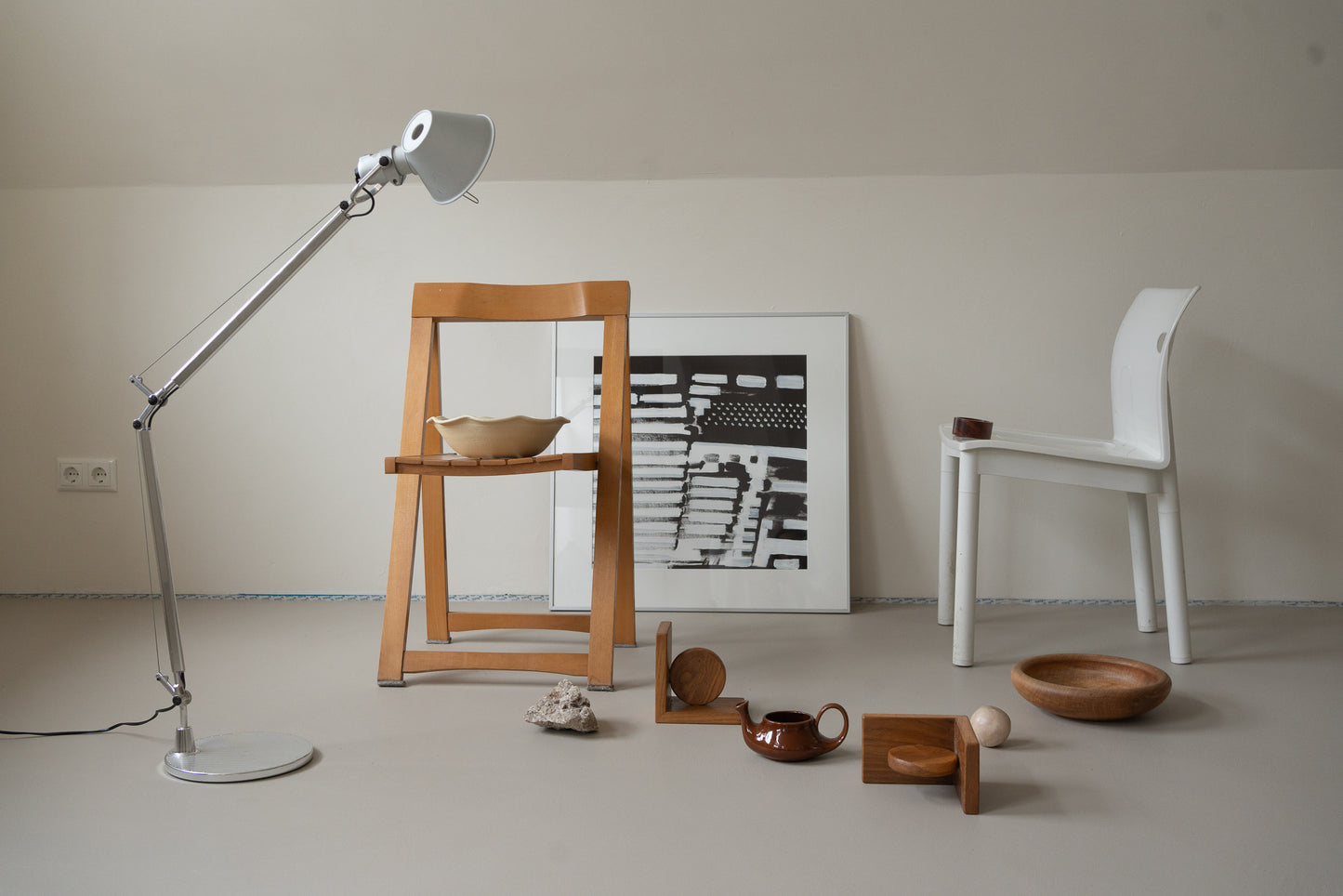Artemide tolomeo midi table lamp – aluminium