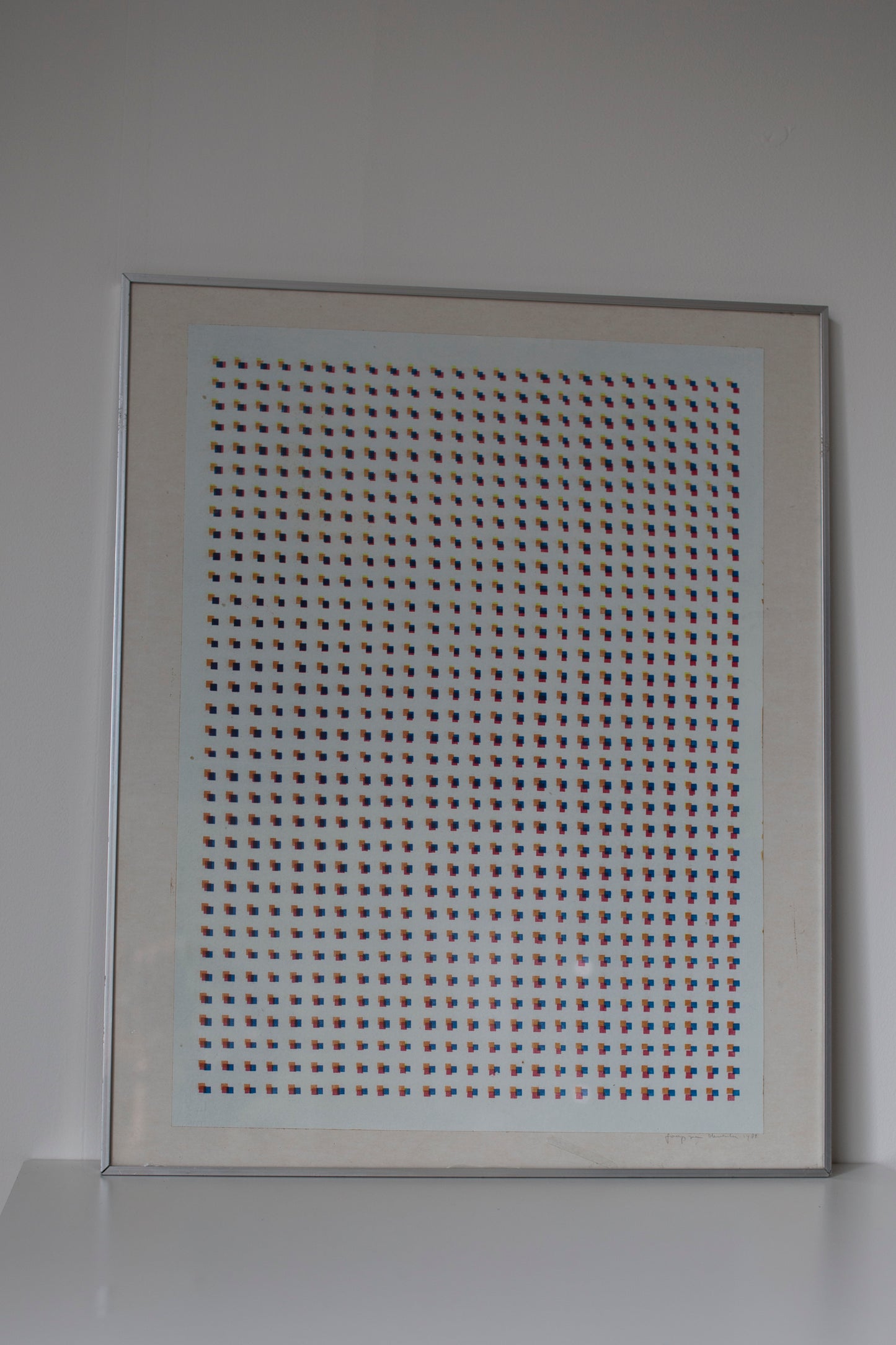 Screenprint Joop van Deventer 1981