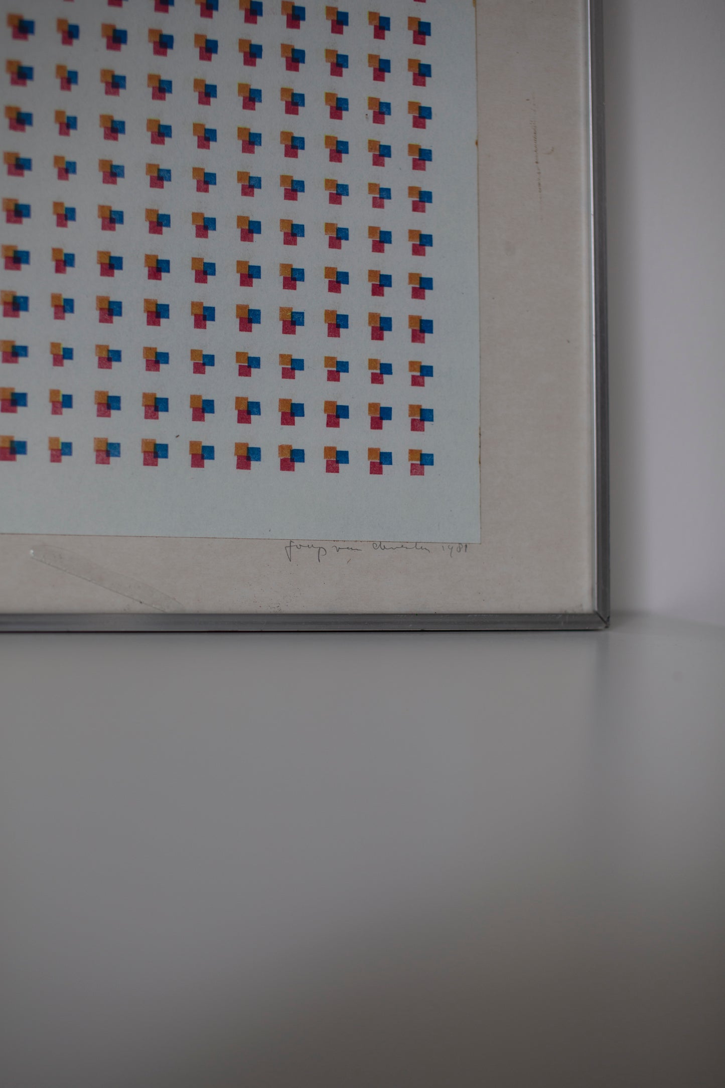 Screenprint Joop van Deventer 1981