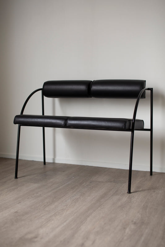 Vintage bench Bieffeplast 1980's