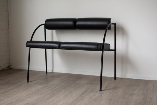 Vintage bench Bieffeplast 1980's