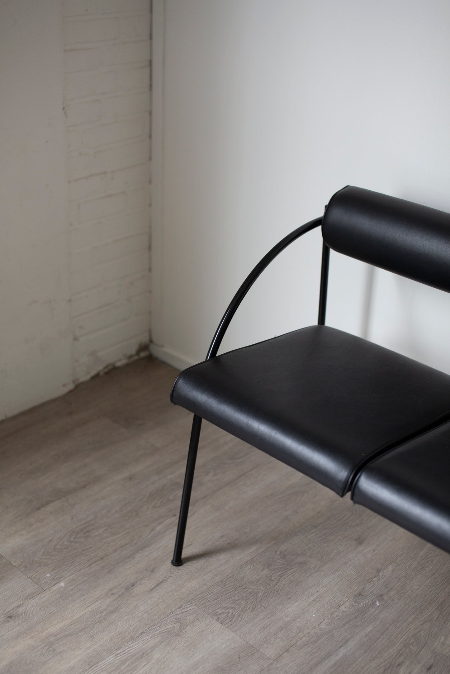 Vintage bench Bieffeplast 1980's