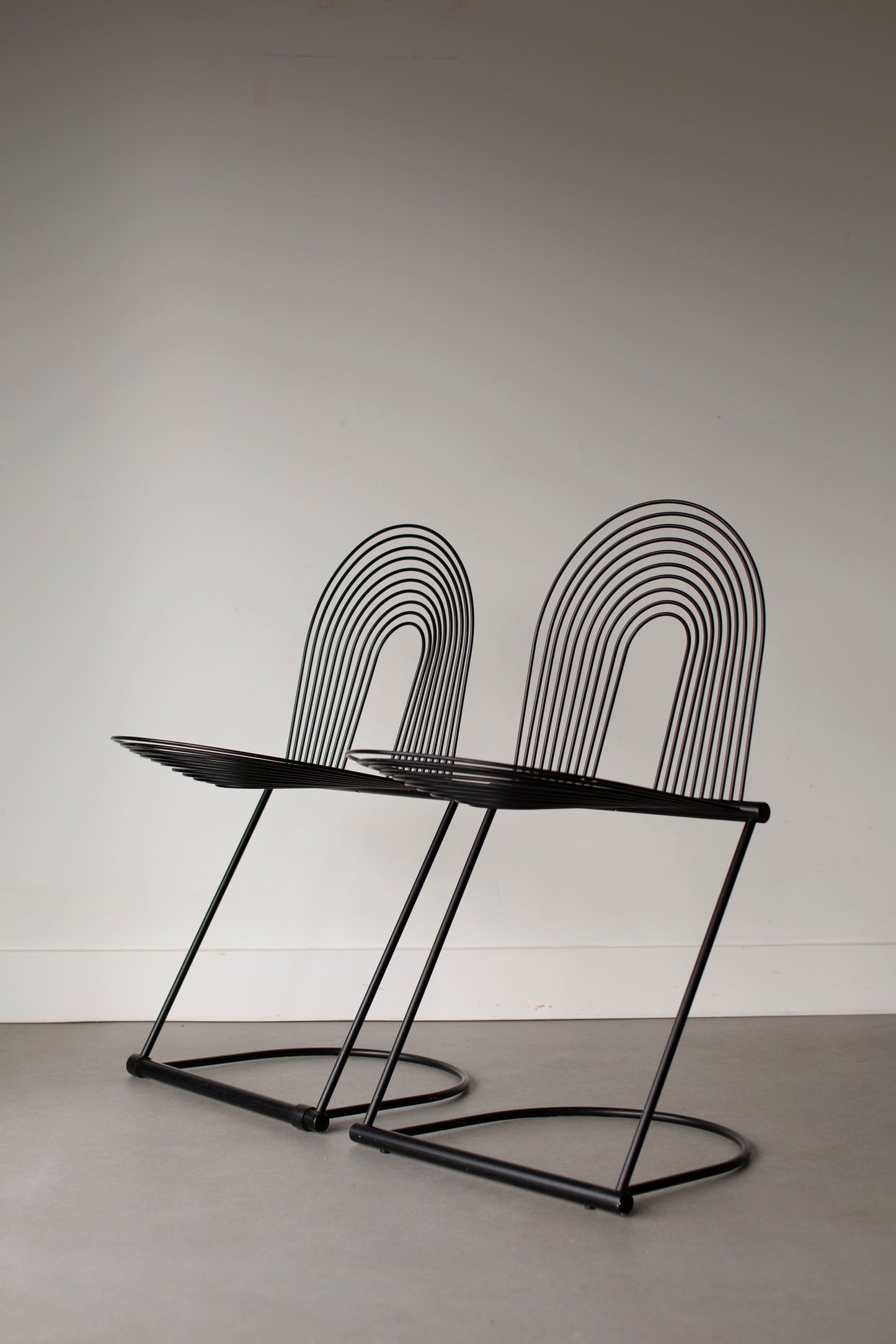 Set of 2 swing-chairs Jutta & Herbert Ohl