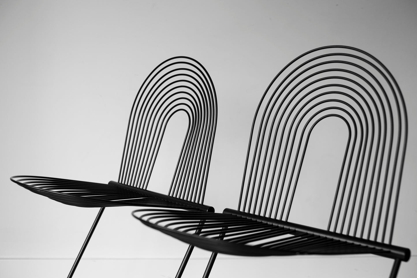 Set of 2 swing-chairs Jutta & Herbert Ohl