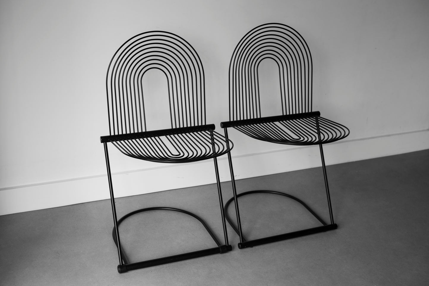 Set of 2 swing-chairs Jutta & Herbert Ohl