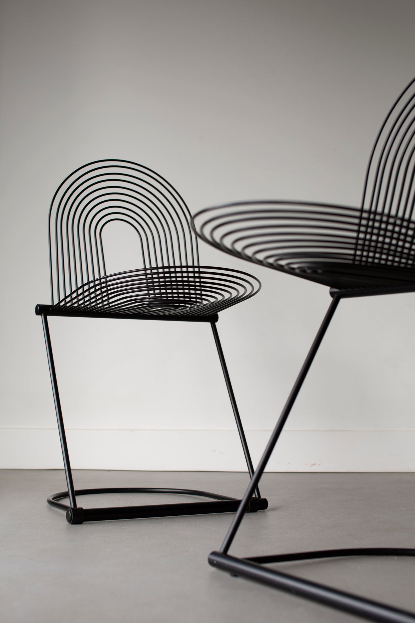 Set of 2 swing-chairs Jutta & Herbert Ohl