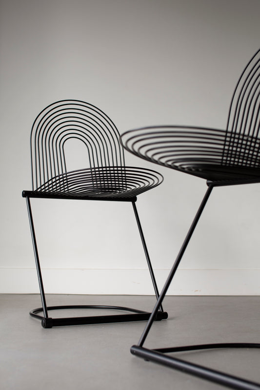 Set of 2 swing-chairs Jutta & Herbert Ohl