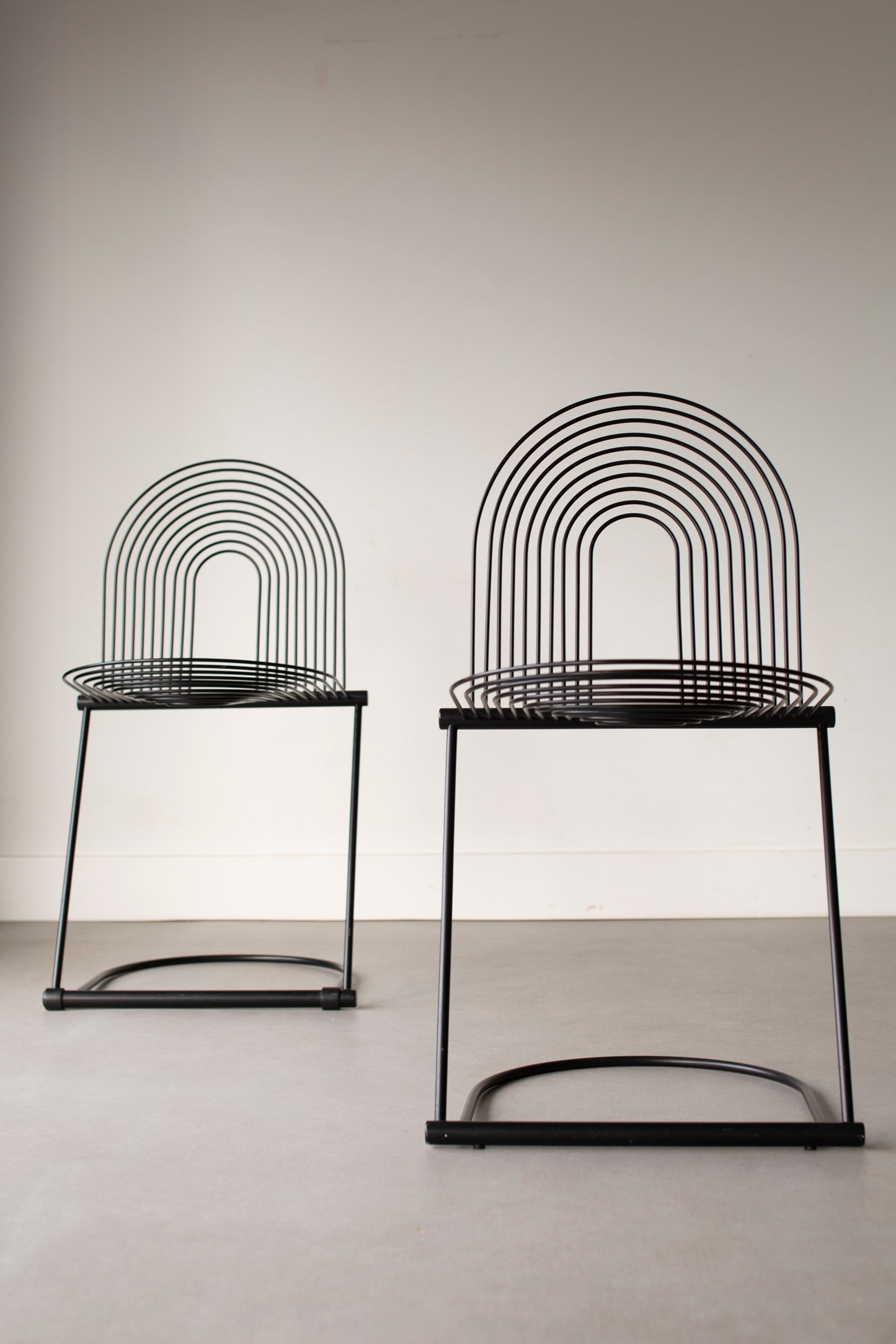 Set of 2 swing-chairs Jutta & Herbert Ohl