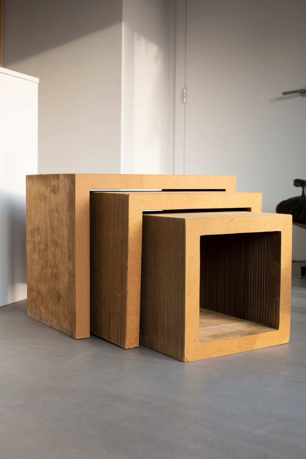 Set of 3 nesting tables by Frank Gehry