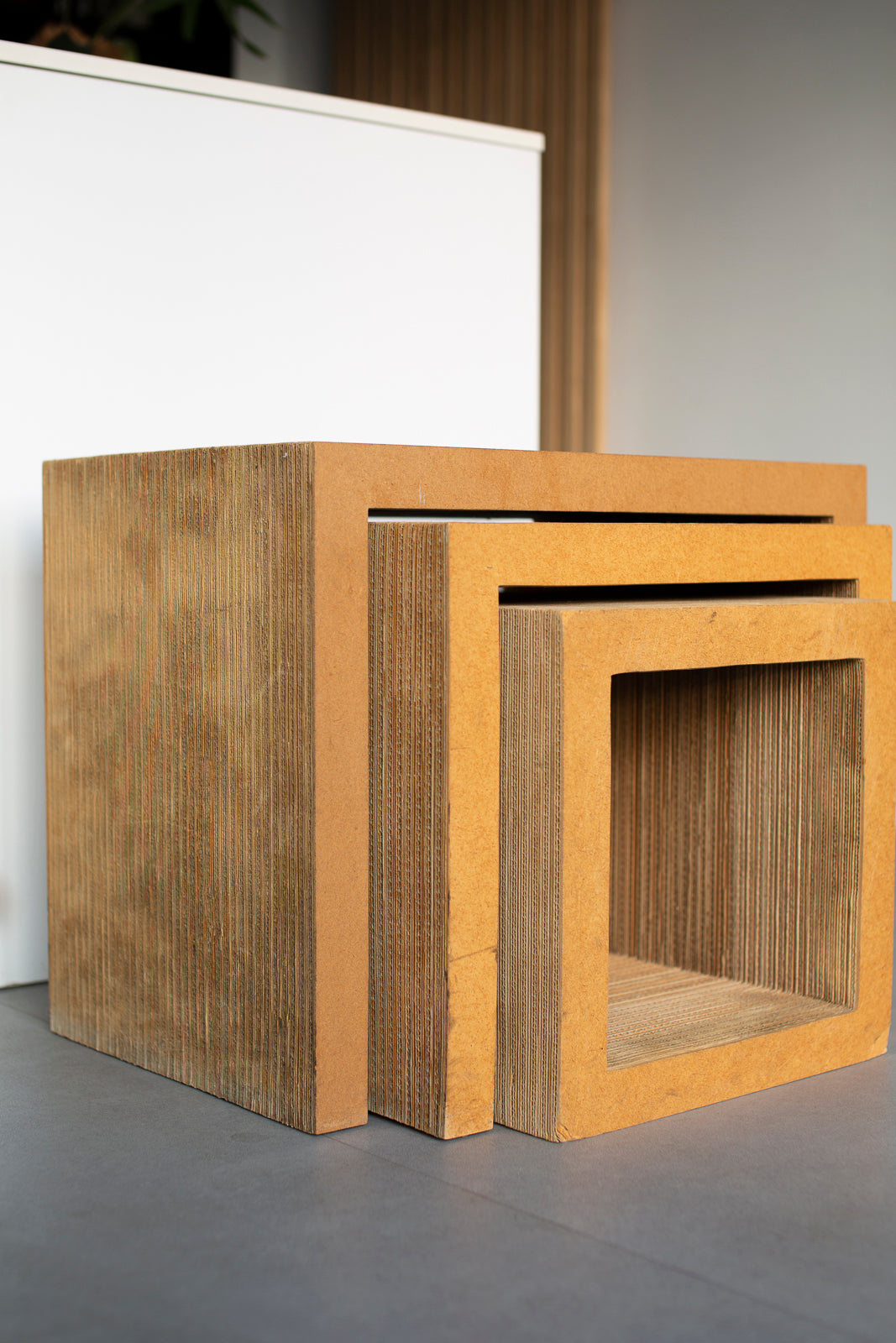 Set of 3 nesting tables by Frank Gehry