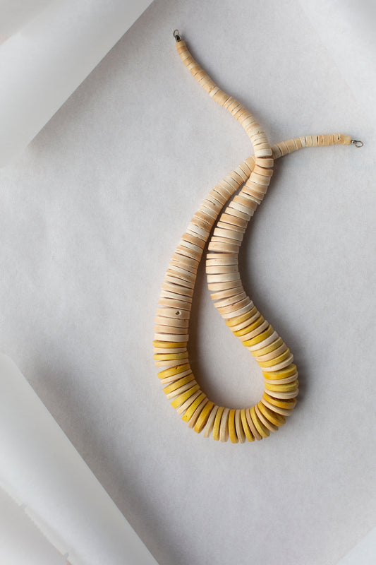 The Two-Tone Disk Necklace