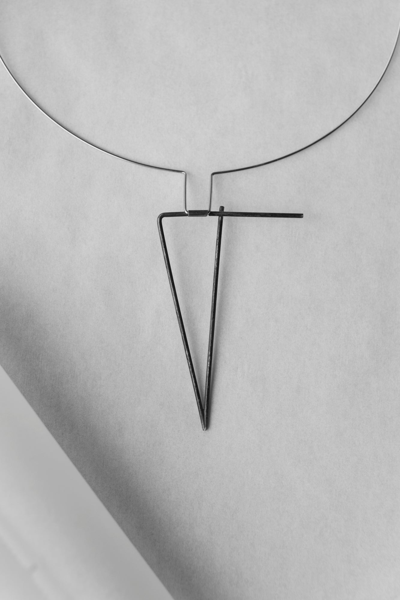 The Geometric Wire Necklace