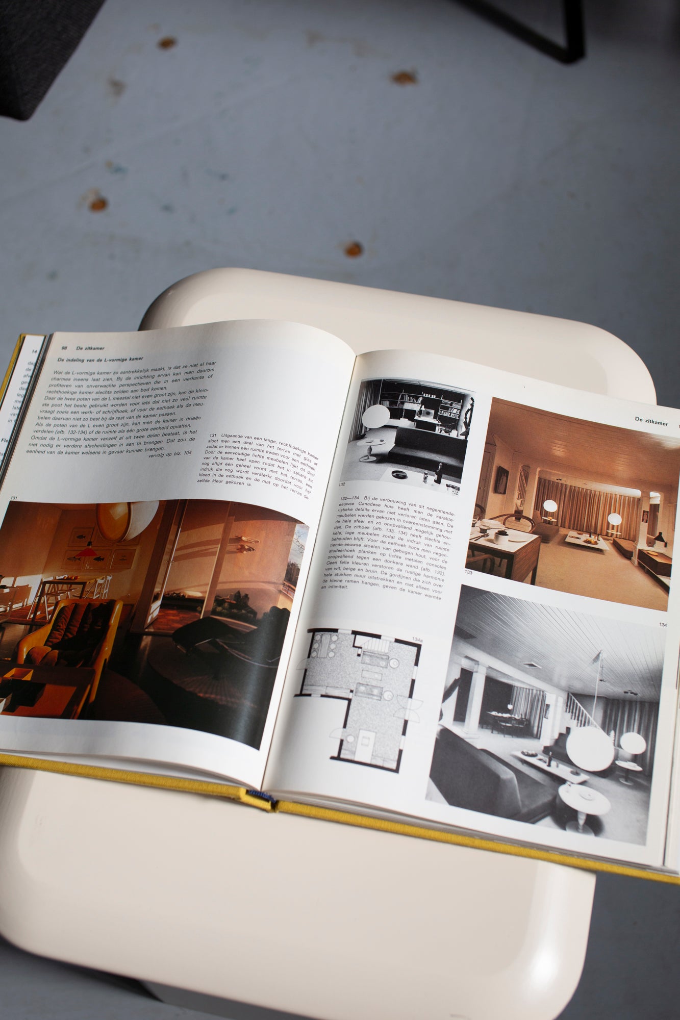 Interior design book Gaade's nieuwe interieurboek (Dutch) 1975