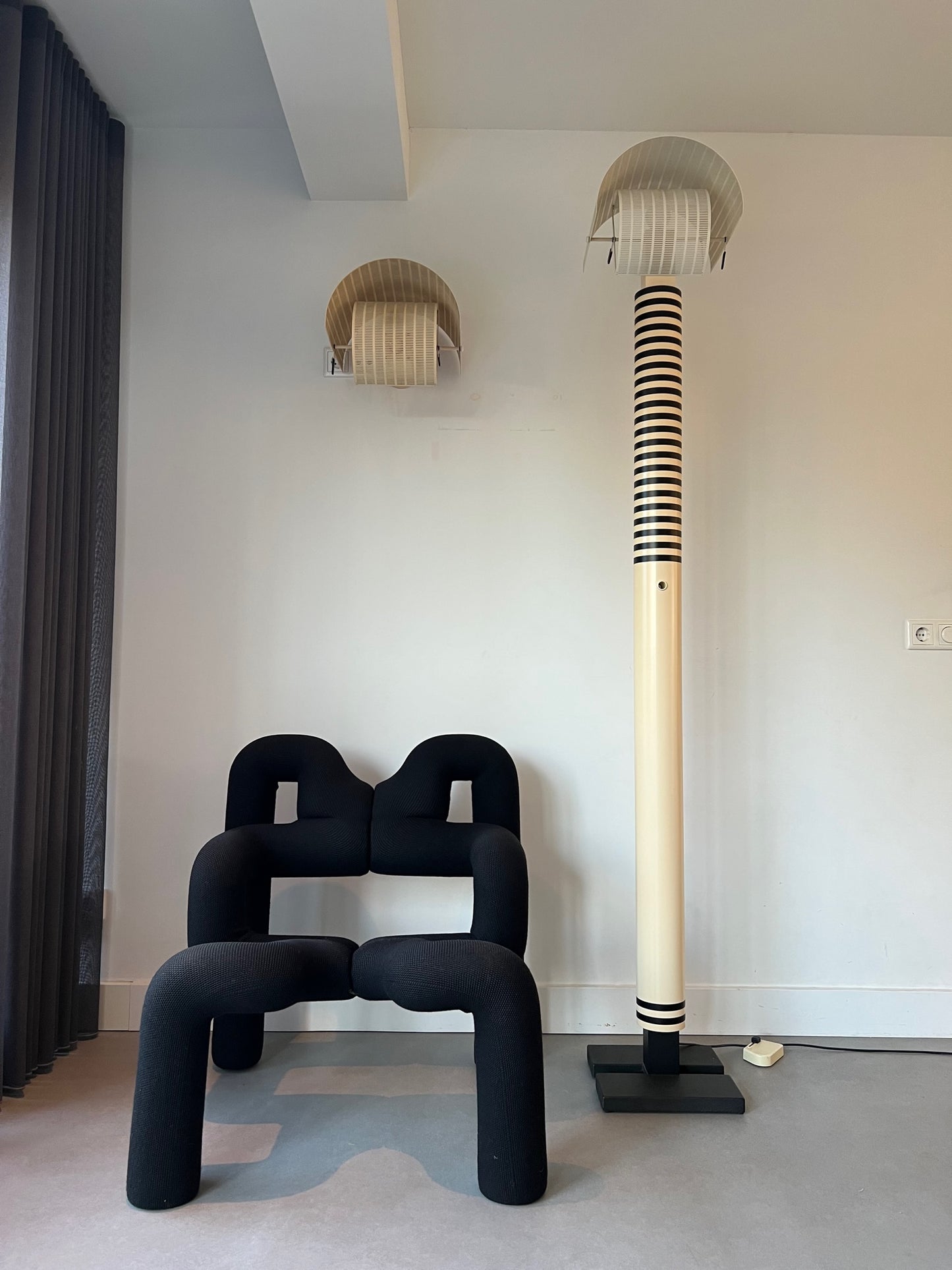 Shogun terra floorlamp by Mario Botta 80's