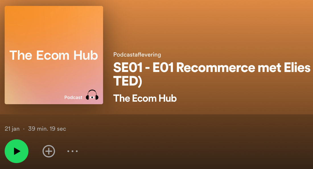 Podcast over Recommerce / The Ecom Hub