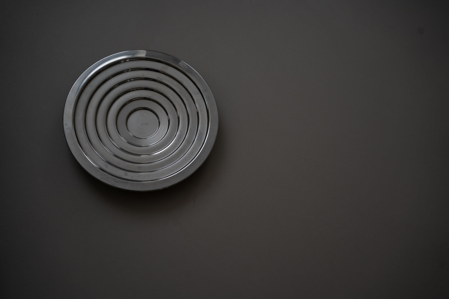Postmodern Danish Steel Fruit Dish on 3-Legs by Bent Falk
