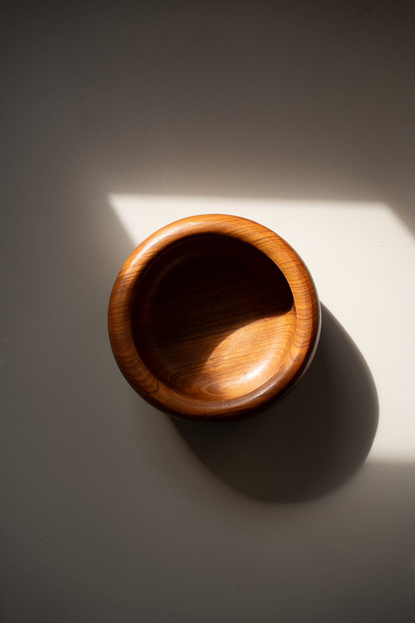 Vintage Mid-Century Scandinavian Teak Wood Salad Bowl