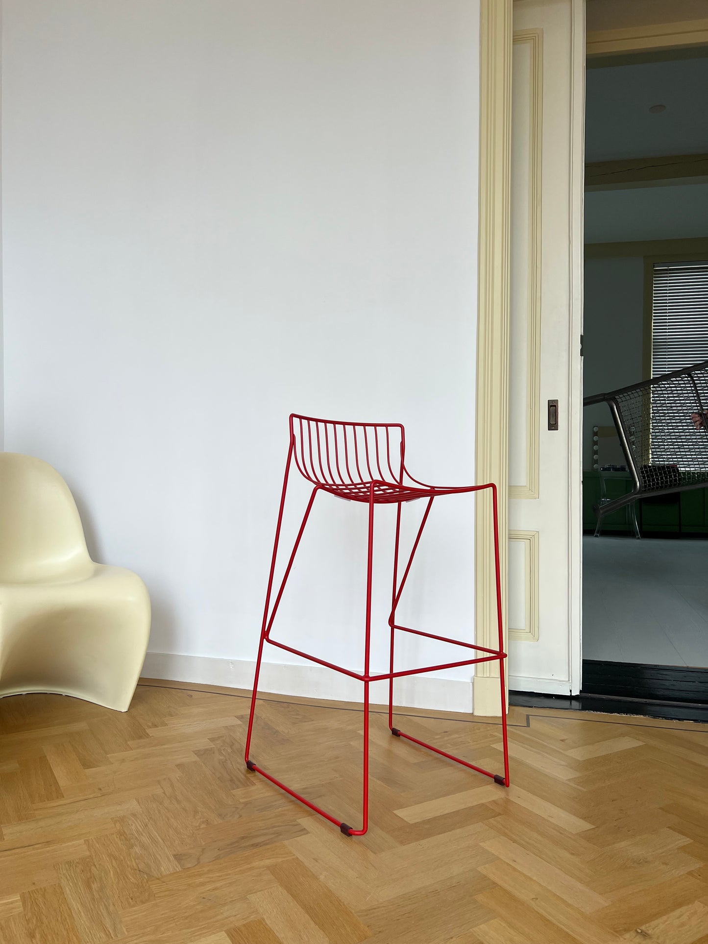 Massproductions Tio bar stool 750 red (rent-only)