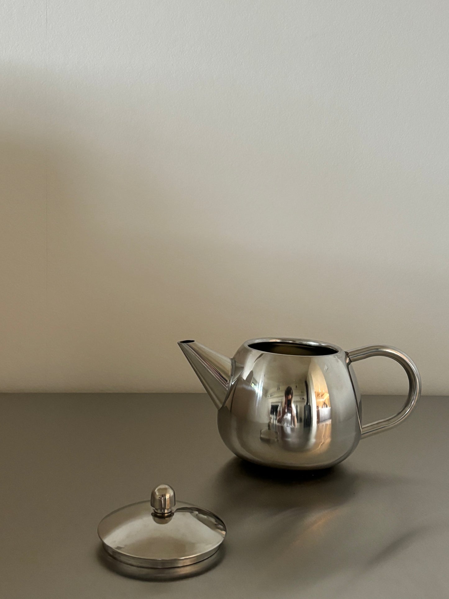 Stainless steel tea pot