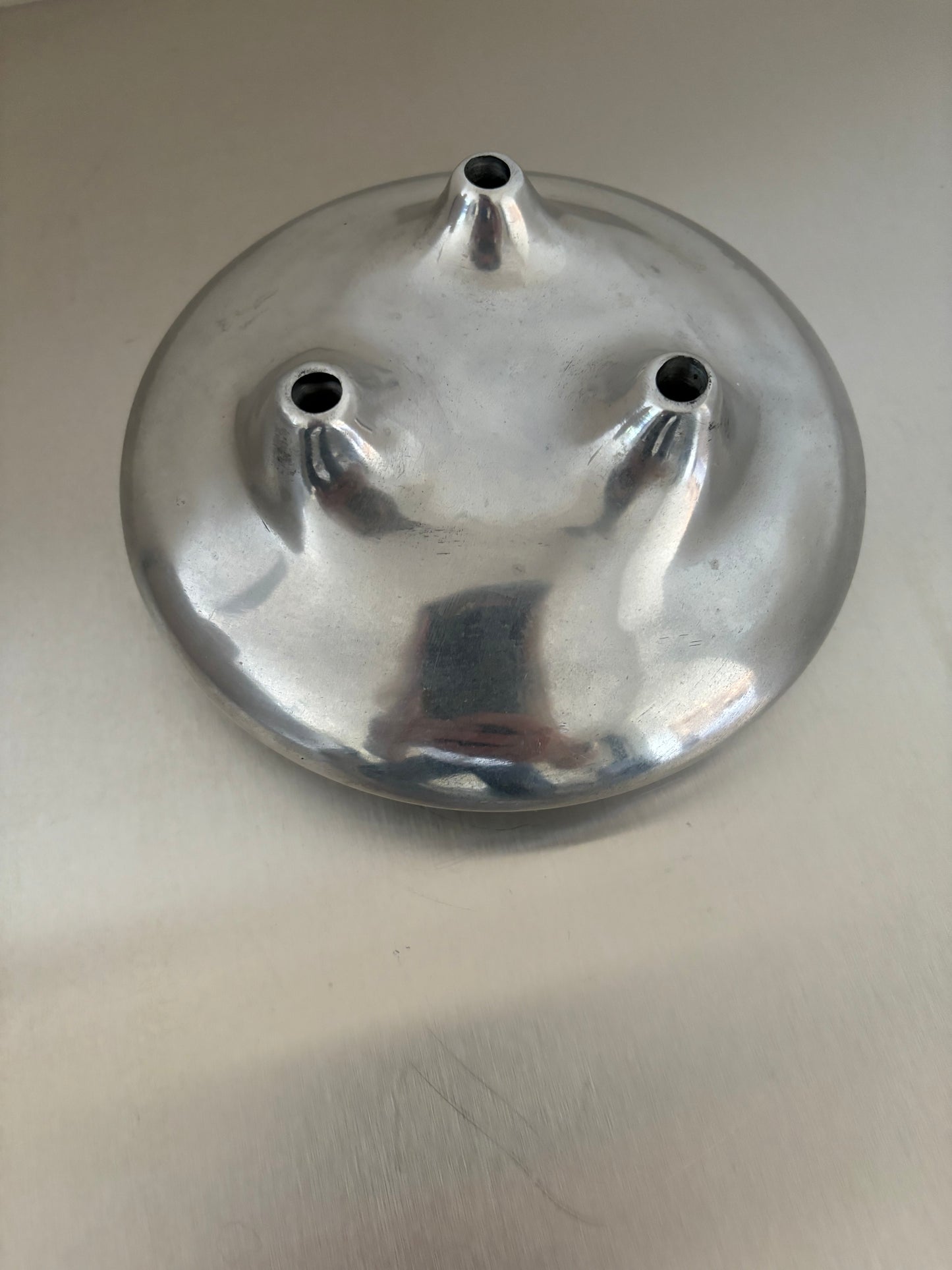 Chrome vase small object