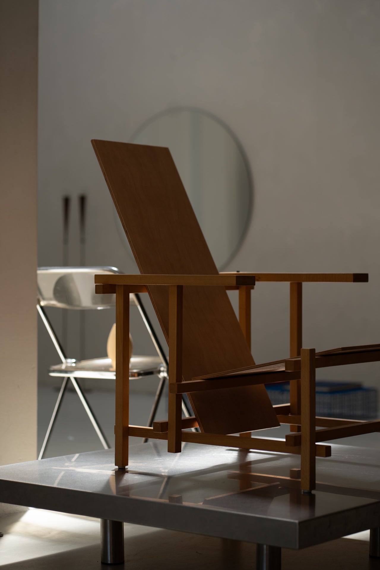 Slatted chair 80's
