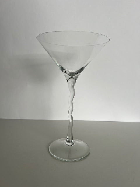 Swirl cocktail glasses (set of 2)