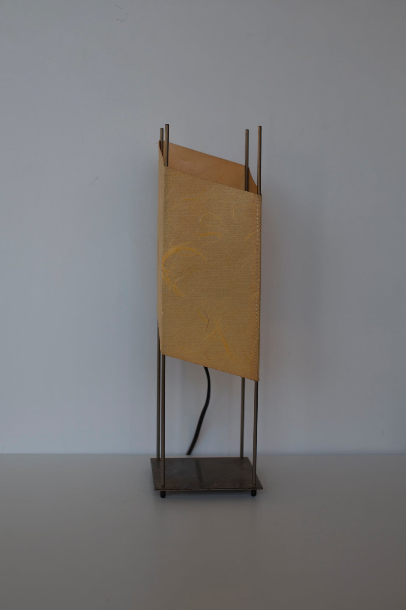 Rice paper table lamp