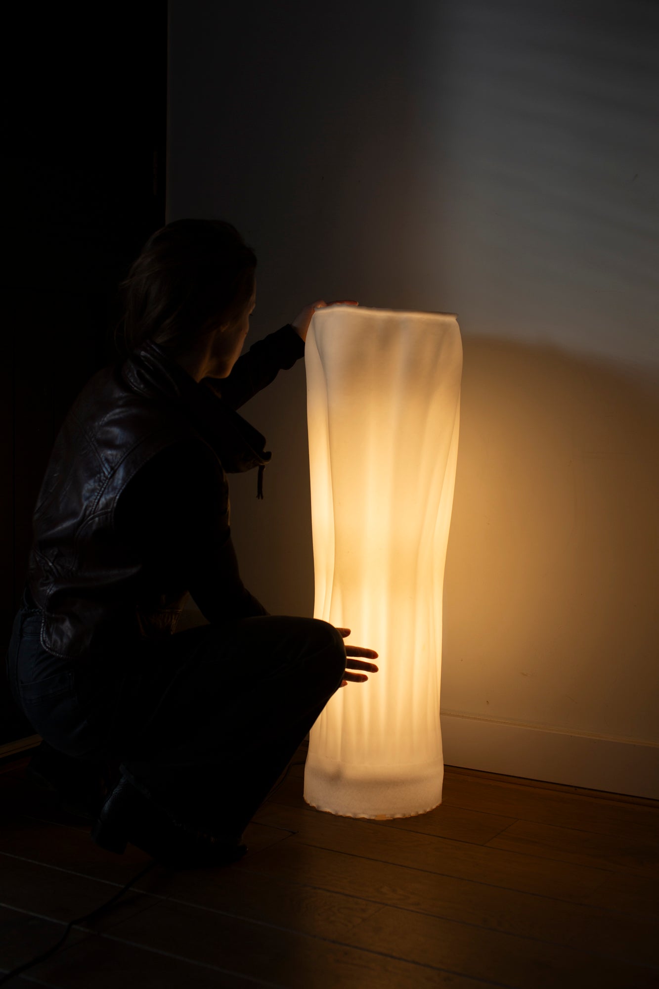 One-of-a-kind Sculptural Floor Lamp