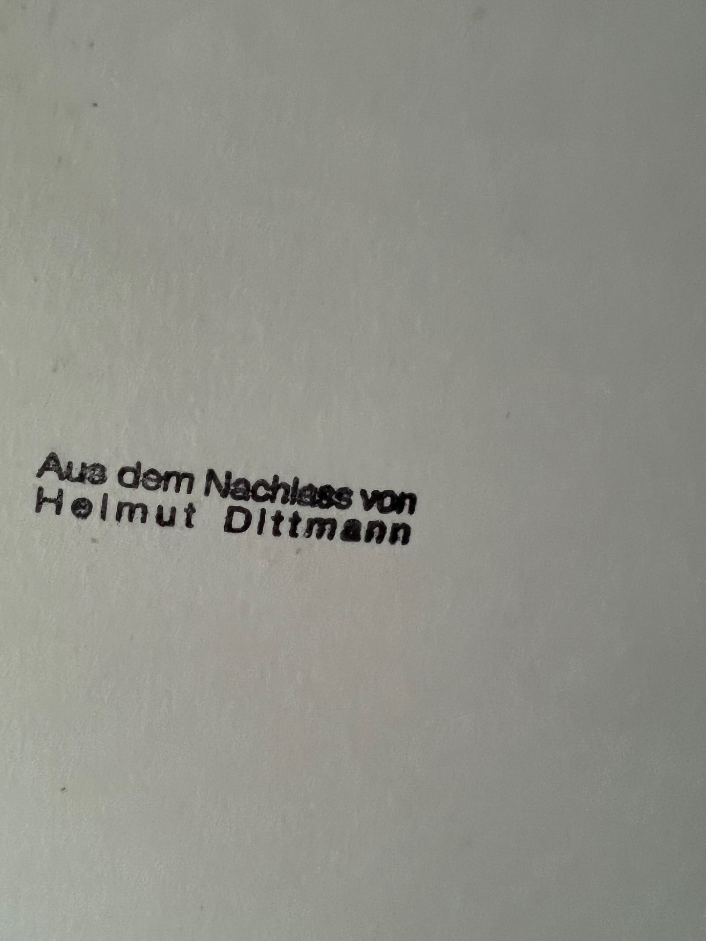 Inkdrawing on beautiful paper by Helmut Dittmann