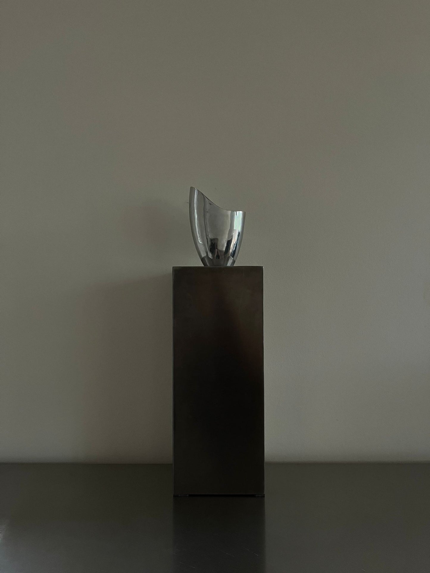 Aluminum vase, design Anna Efverlund, vintage IKEA