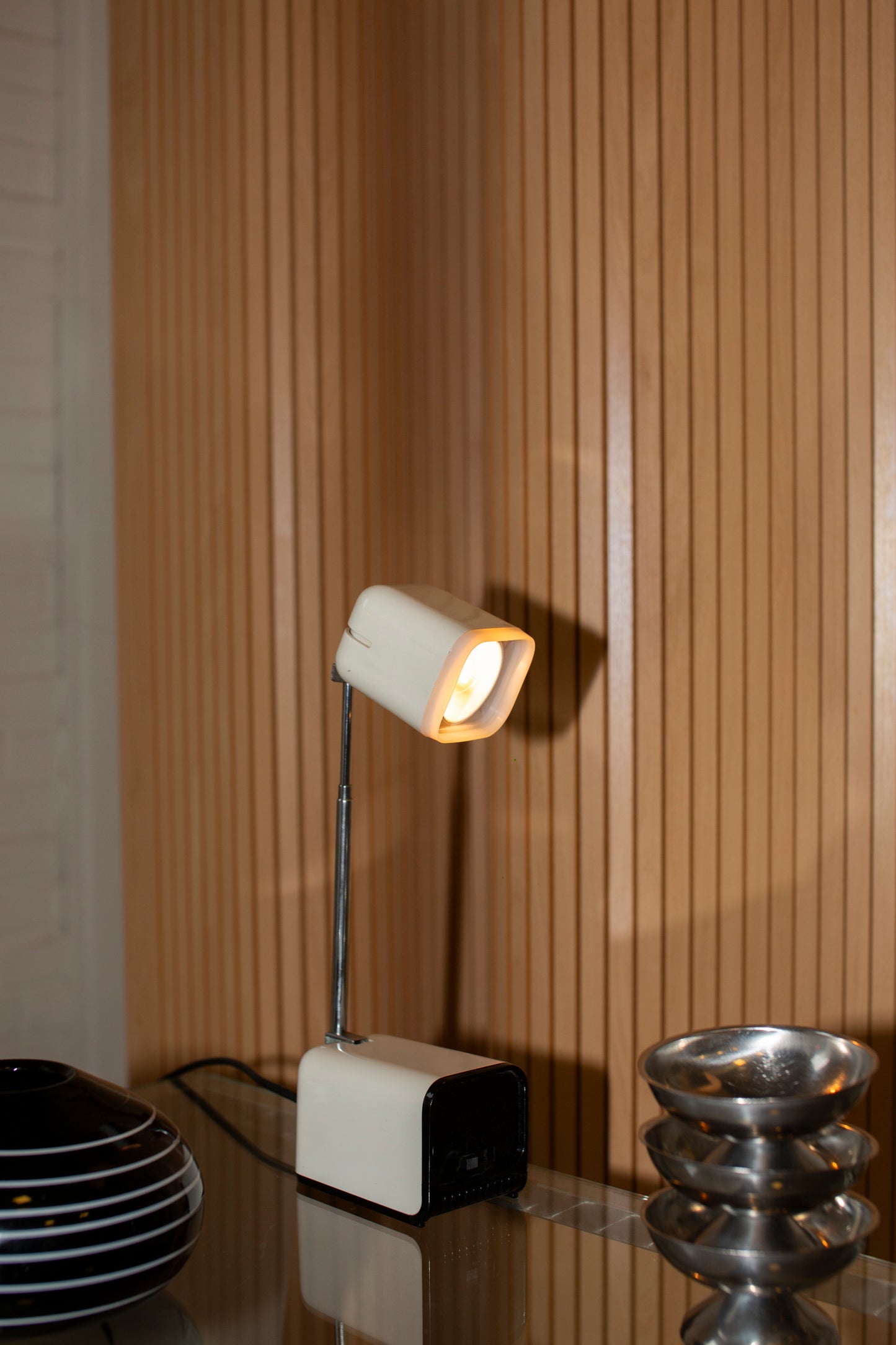 Space age table lamp