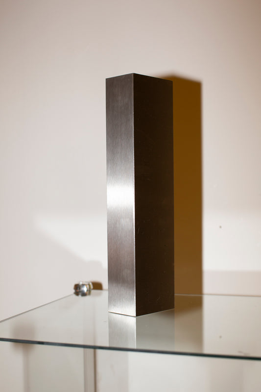 Stainless steel letter I / mini shelve