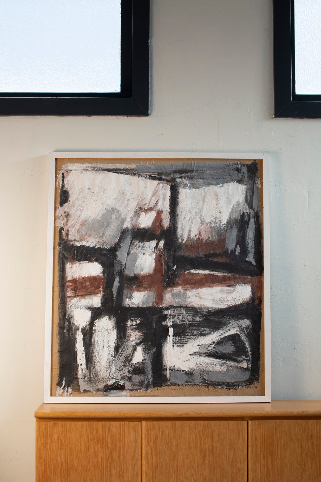 Abstract artwork by Maja Ouwerkerk '85