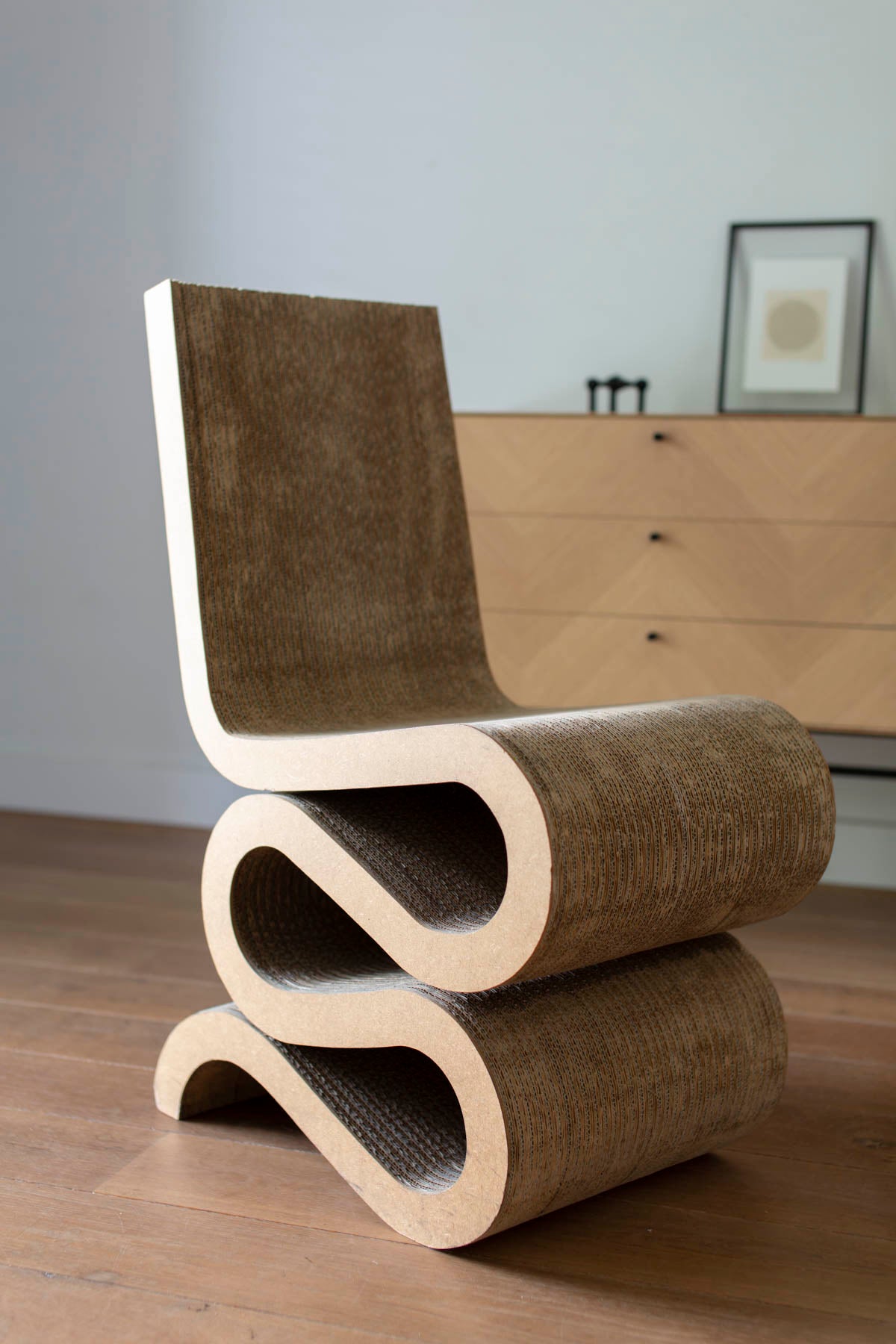 Wiggle chair by Frank Gehry (1995)