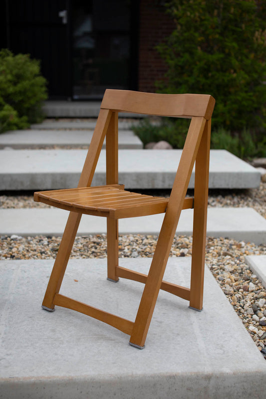 'Trieste'-foldingchair by Aldo Jacober (rent only)