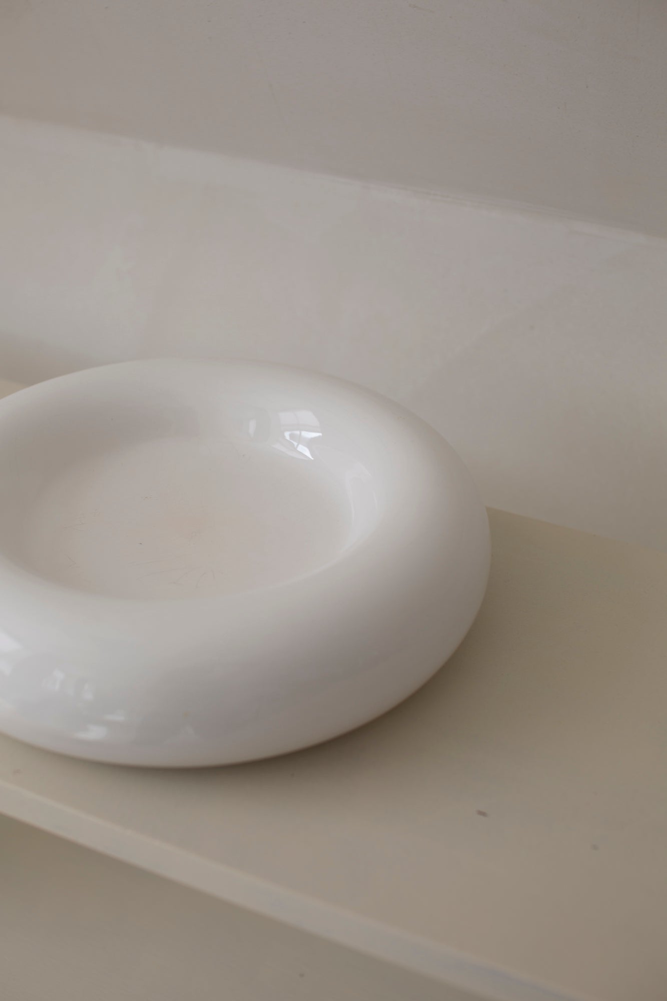 White ceramic object