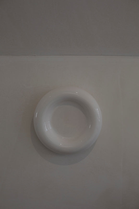 White ceramic object