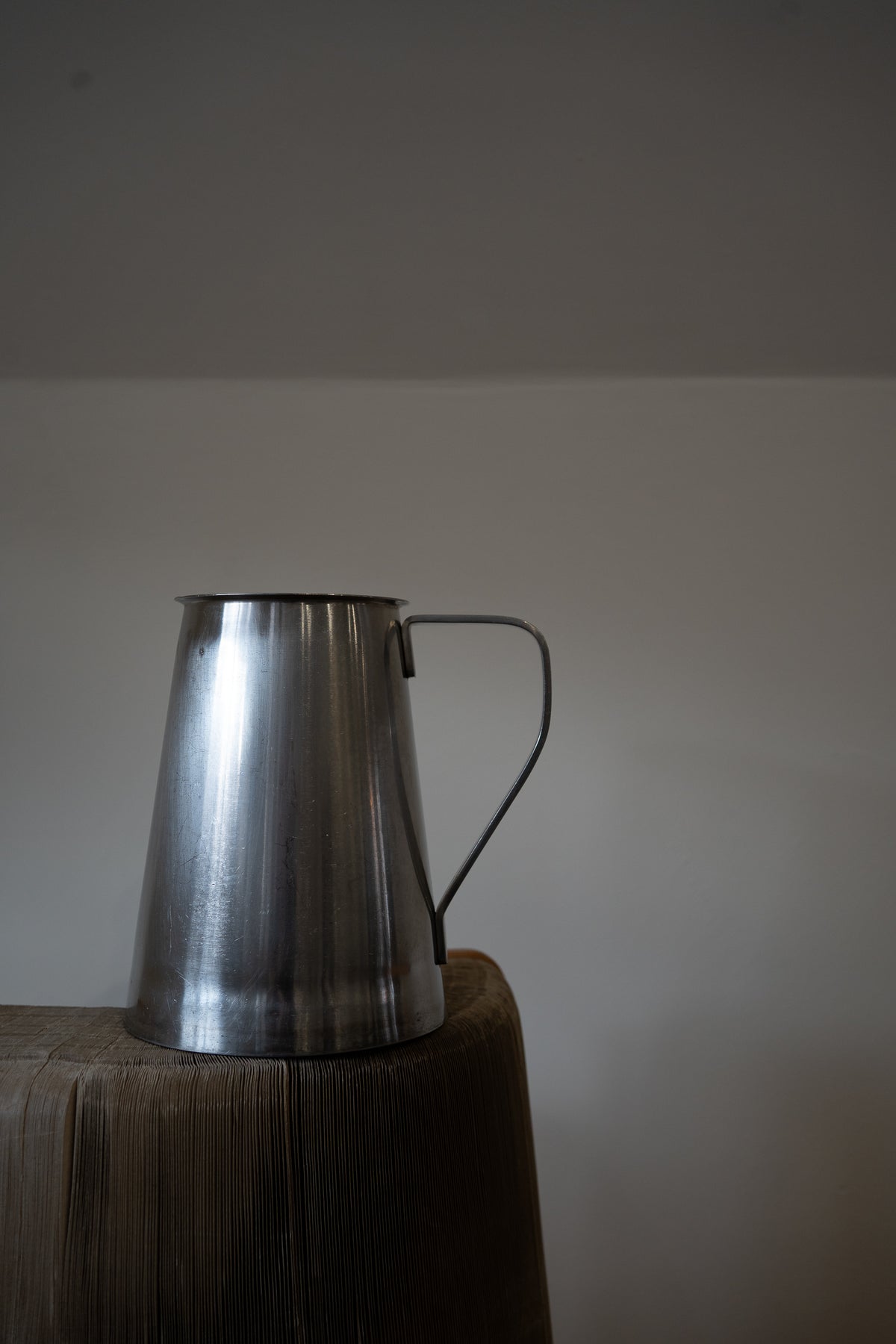 Vintage Gero Zilmeta stainless steel pitcher