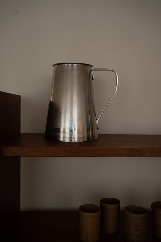Vintage Gero Zilmeta stainless steel pitcher
