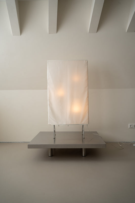 Vintage IKEA 'Dunker' light screen floor lamp by Marianne & Knut Hagberg